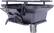 Alt View 3. MOOSOO - Cast Iron Charcoal Grill with Double-Sided Grate, Portable Outdoor BBQ Grill, Compact Tabletop Grill Stove - Black.