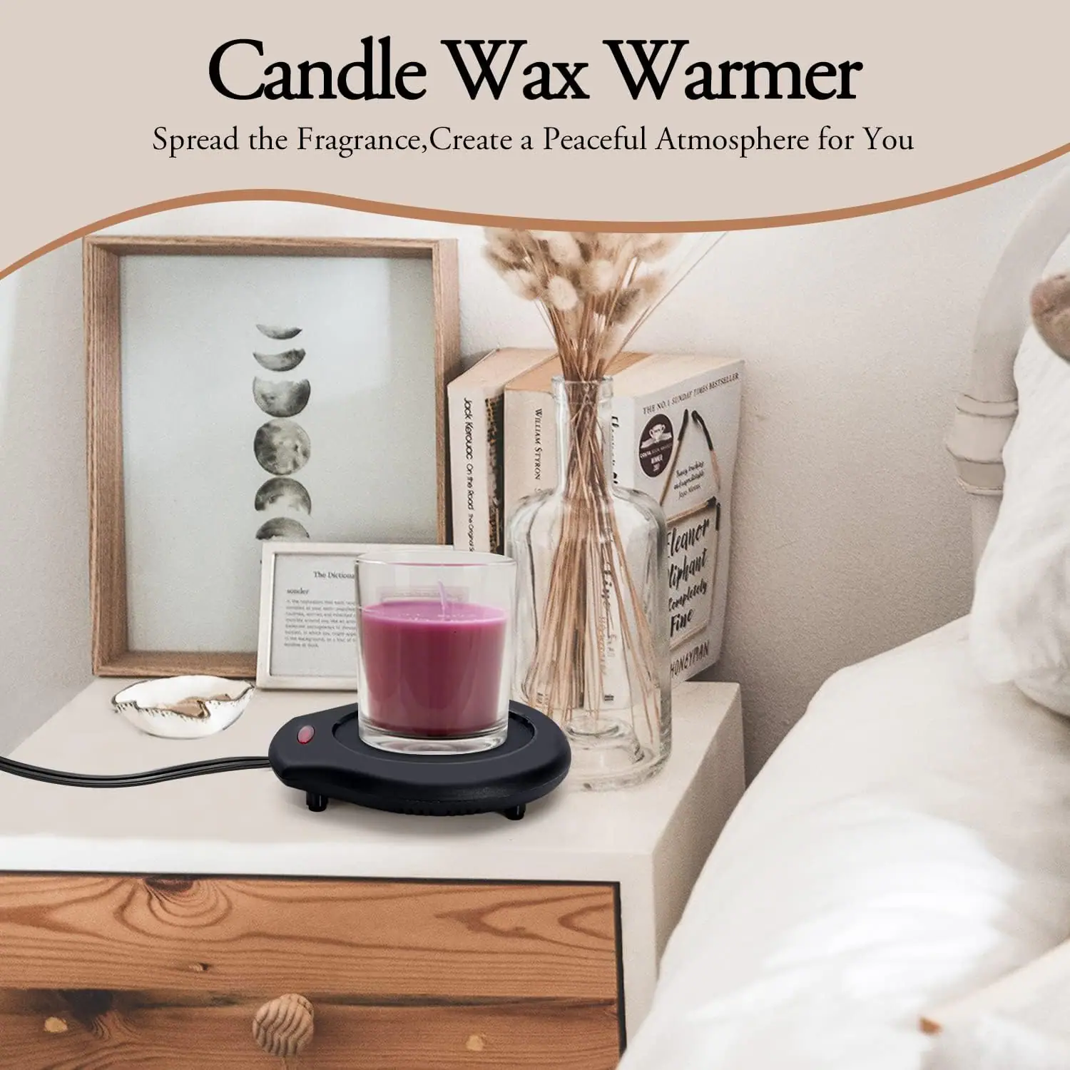 Candle Wax Warmer  
Spread the Fragrance, Create a Peaceful Atmosphere for You