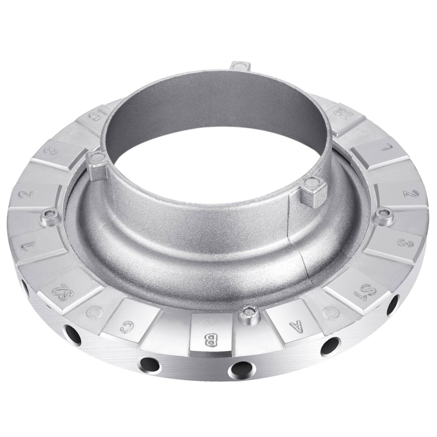 Angle. Neewer - Metal Bowens Speed Ring for Softbox/Studio Flash.