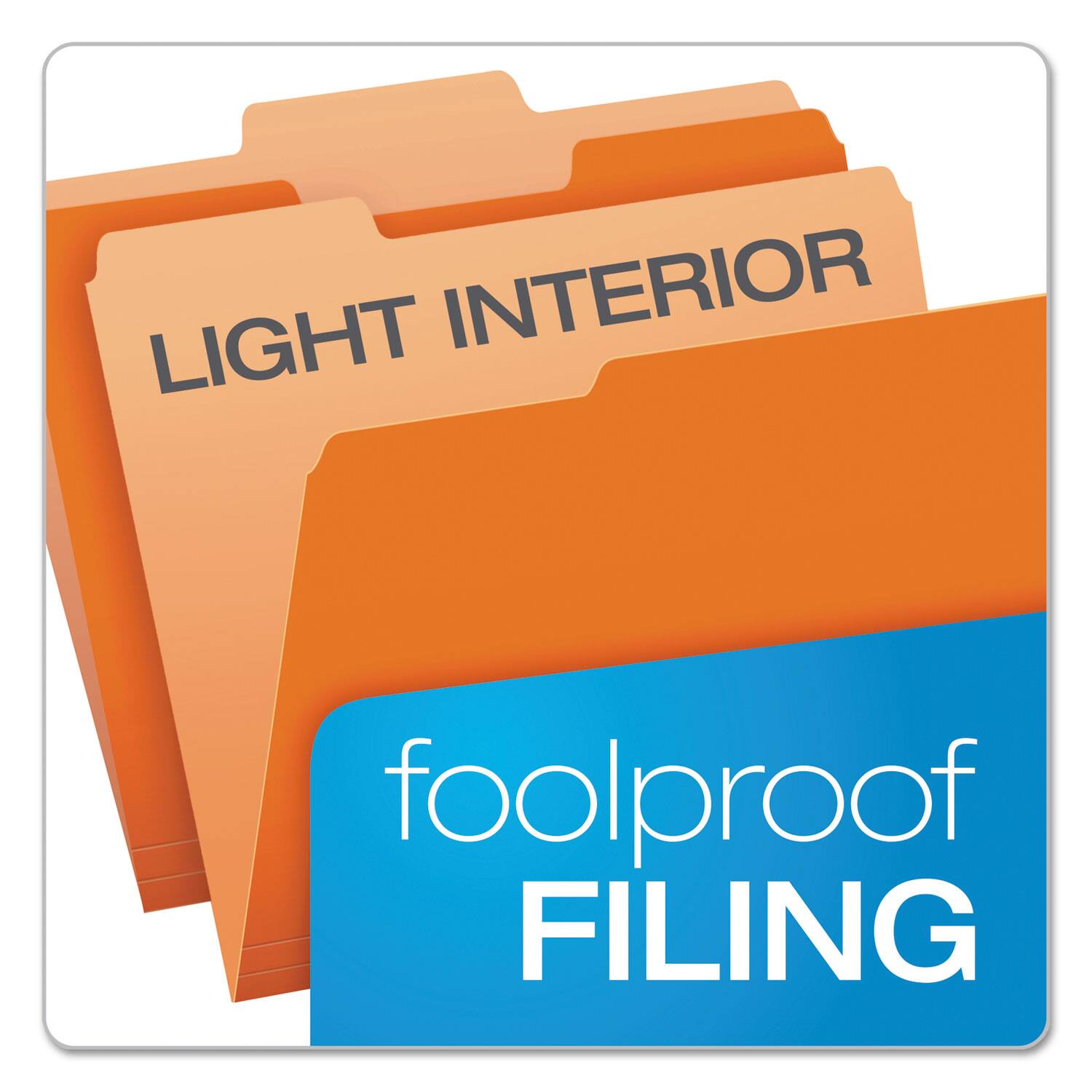 LIGHT INTERIOR  
foolproof FILING
