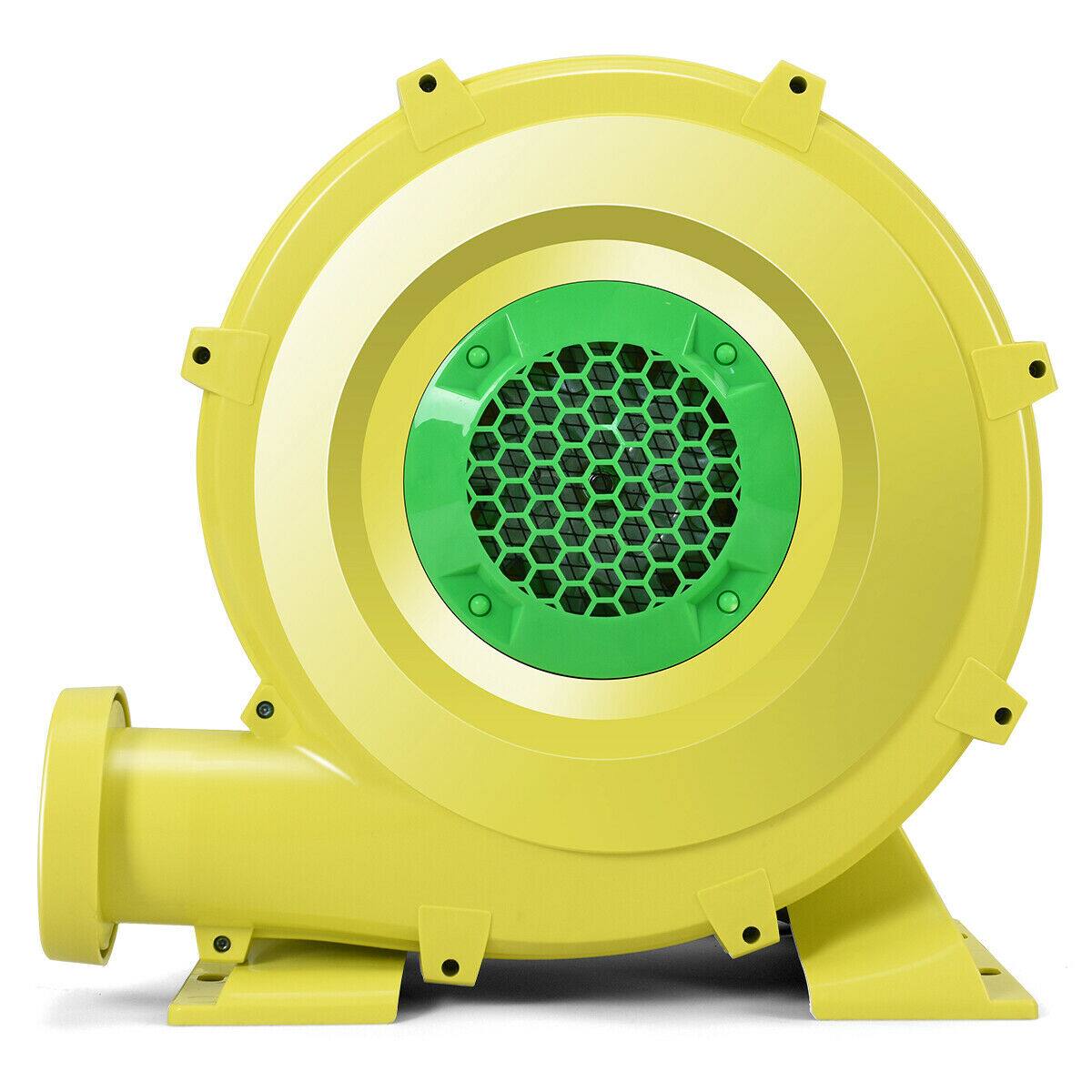 Alt View 7. Costway - Costway Air Blower Pump Fan 950 Watt 1.25HP For Inflatable Bounce House Bouncy Castle - Yellow.