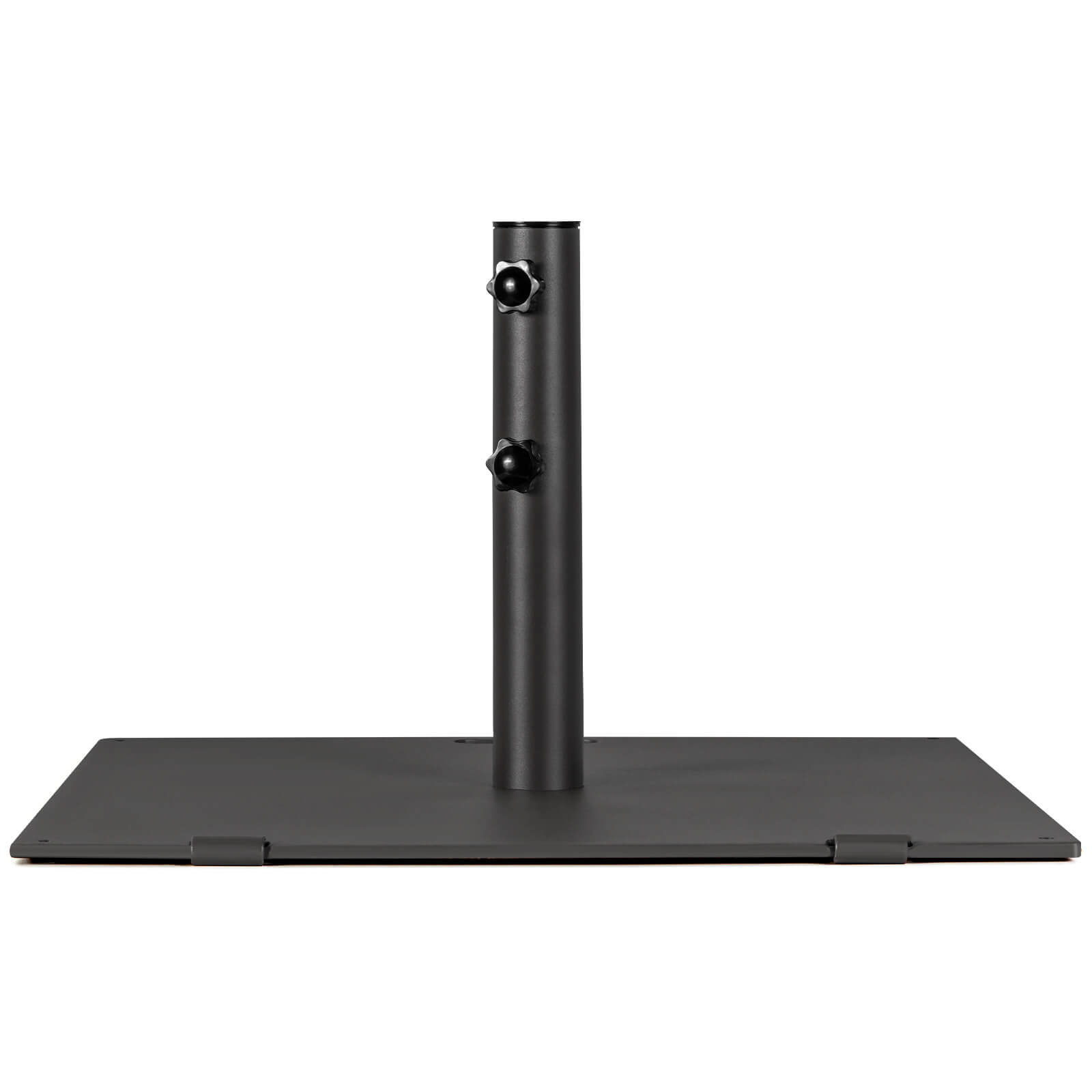 Alt View 9. Costway - Costway 50 LBS Patio Umbrella Base Stand 24" Outdoor Square Market Handle Wheel - Black.