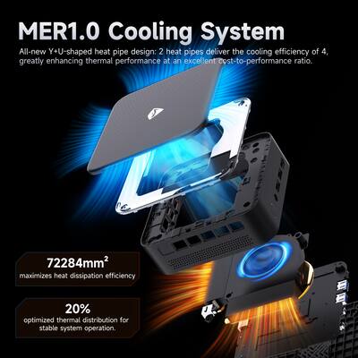 Machenike Machcreator Mini Desktop AMD Ryzen 7 8745HS with 16GB Machenike Machcreator Mini Desktop AMD Ryzen 7 8745HS with 16GB