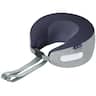 Miko - Snug Neck Massage Pillow with Memory Foam, Graphene Heat, Deep Kneading Massage, 3 Modes, Auto Shut-Off - Grey/Blue