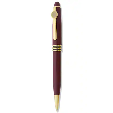 Front. Jardine - Burgundy Campbellsville Tigers Ballpoint Pen - Burgundy.