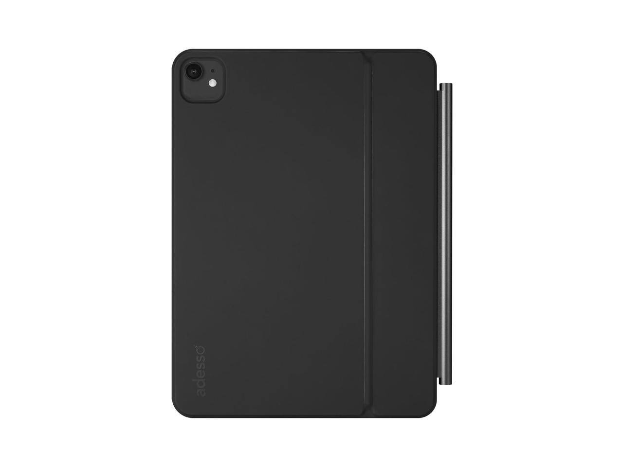 Alt View 8. Adesso - Adesso Portable Keyboard/Cover for 10.9"-11" iPad Pro 11 (2024) - US English, Aluminum - Silver.
