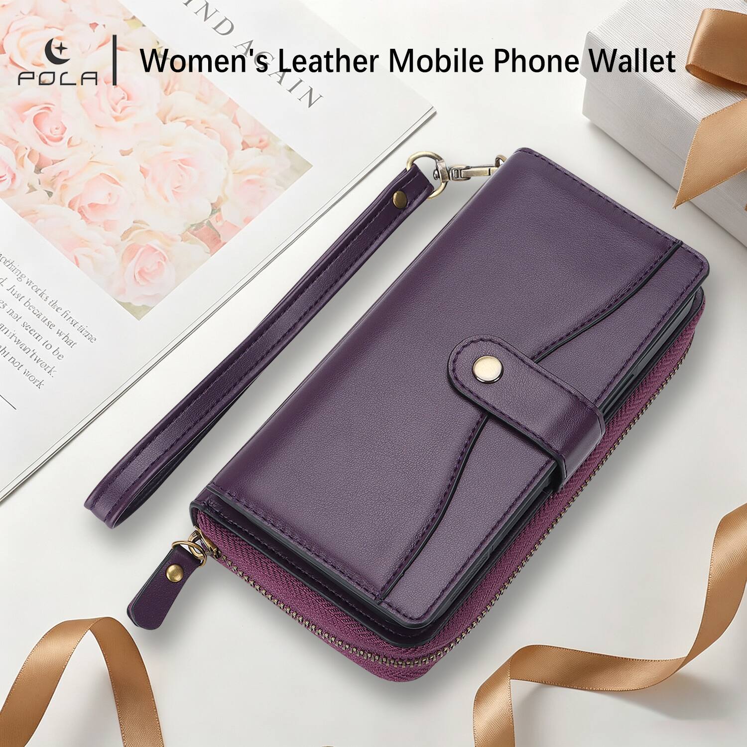 ND Women's ACAIN Leather Mobile Phone Wallet POLA

thing 2 works R Isti the not seem because what first-time nitwon'twork. hr 10 not twork. be work
