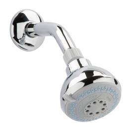 OAKBROOK - Chrome PVC 3 settings Wallmount Showerhead 1.8 gpm - Silver