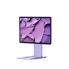 Front. SOTSU - SOTSU FlipAction Touch 14" Premium Portable Monitor, 1080p, Pivoting Touchscreen for Computer and Cellphone- Lilac Luxe - Lilac.