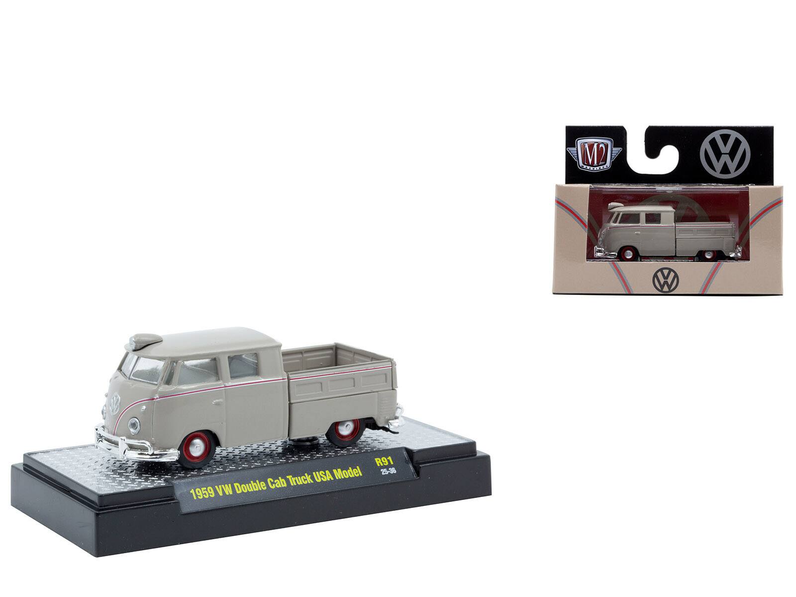M2 AO W W R91  
Model 25-36  
Cab Truck USA  
1959 VW Double