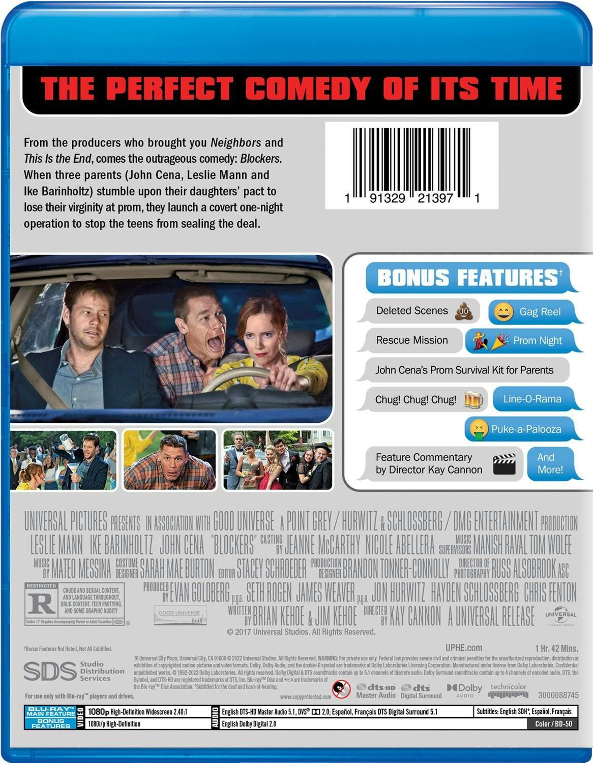 Back. Blockers [Blu-ray].