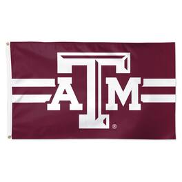 WinCraft - Texas A&M Aggies 3' x 5' Horizontal Stripe Deluxe Single-Sided Flag - Multicolor