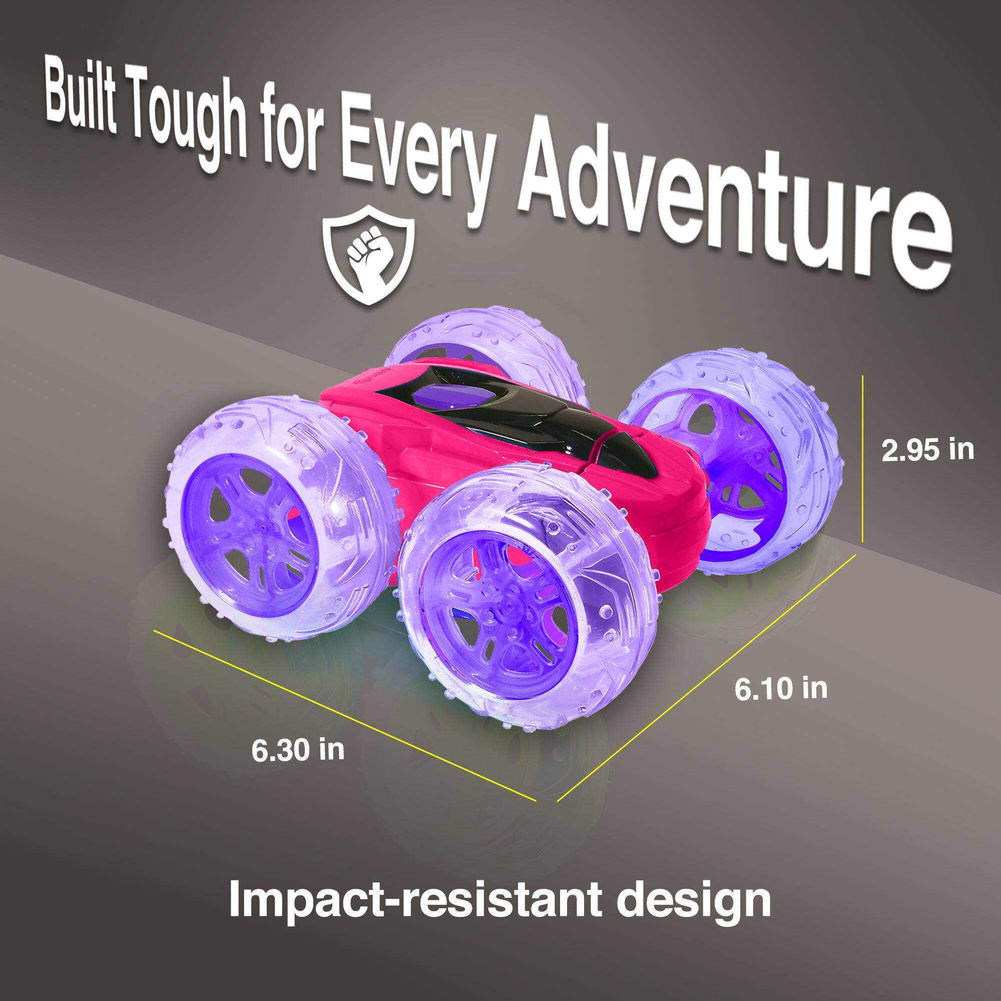 Built Tough for Every Adventure, Impact-resistant design, 2.95 in, 6.10 in, 6.30 in