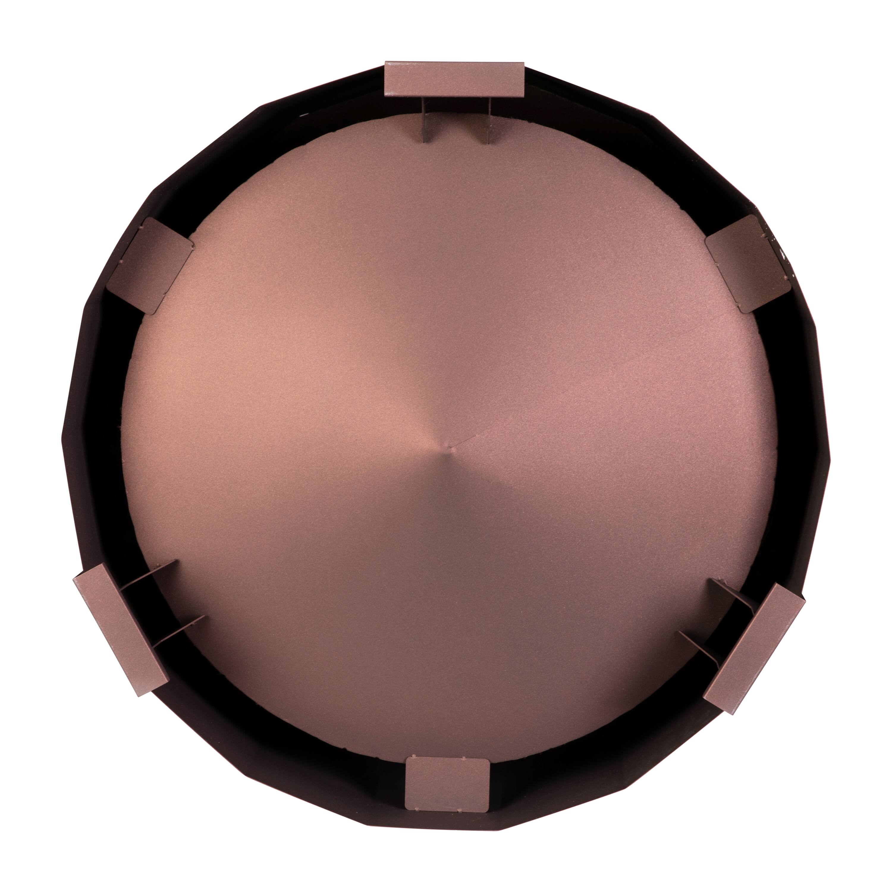 Alt View 9. Emma + Oliver - Hestia Steel Portable Smokeless Wood Burning Firepit with Waterproof Cover for Outdoor Use - Bronze.