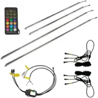 Race Sport - COLORTRAIL RGBW Underbody LED Light Kit (4-Pack) - Multi - Front_Zoom