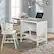 Angle. Sauder - Cottage Road Desk - Soft White - Soft White.