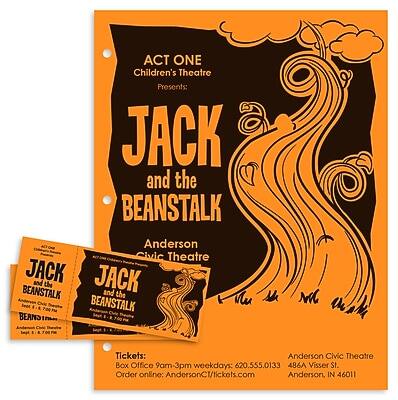 ACT ONE Children's Theatre Presents:  
JACK and the BEANSTALK  
Anderson Civic Theatre  

Tickets:  
Anderson Civic Theatre Box Office  
9am-3pm weekdays: 620.555.0133  
486A Visser St.  
Order online: AndersonCT/tickets.com  
Anderson, IN 46011  

JACK and the BEANSTALK  
JACK and the BEANSTALK