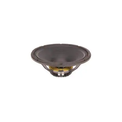 Front. Eminence - 15" Woofer - 450 W RMS - 900 W PMPO - Black.