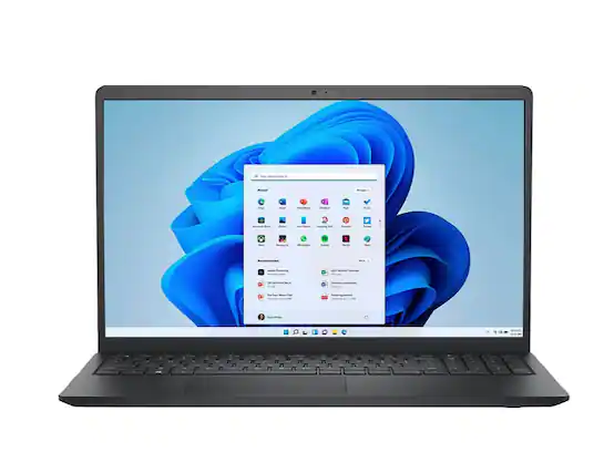 Front. Dell - Dell Inspiron 14" Laptop, Intel Core i5 Processor, 8GB Memory, 512GB SSD, Backlit Keyboard - Carbon Black.