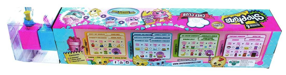 ASMUS TIETCHENS CDセット 6枚組 Moose Toys Shopkins Season 6 Chef Club Megapack Multi Color 56376