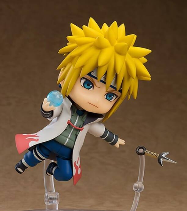 Left. Good Smile Company - Good Smile Company Naruto Shippuden: Minato Namikaze Nendoroid Action Figure.