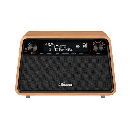 10 LOUD
3:12
WXYZ HD FM
TOP Hits
TUNING
PRESET
INFO/ALARM
DIMMER
ALARM
MODE
HD SEEK
MENU
Q
Orange