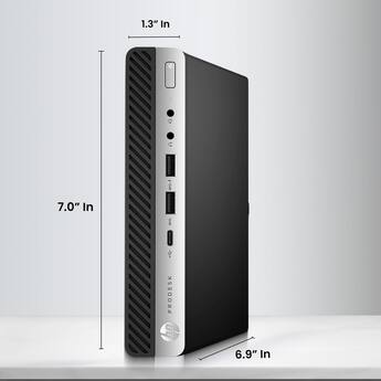 HP Refurbished Excellent EliteDesk 800 G4 Tiny Desktop PC | Intel HP Refurbished Excellent EliteDesk 800 G4 Tiny Desktop PC | Intel