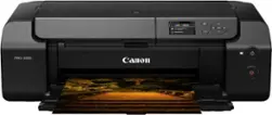 Canon - PIXMA PRO-200S Professional Wireless Inkjet Photo Printer - Black - Front_Zoom