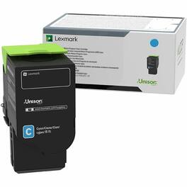 Lexmark - 78C1XCE CORPORATE TONER CARTRIDGE FOR USE IN CS/CX421,52X,62X ESTIM - Cyan
