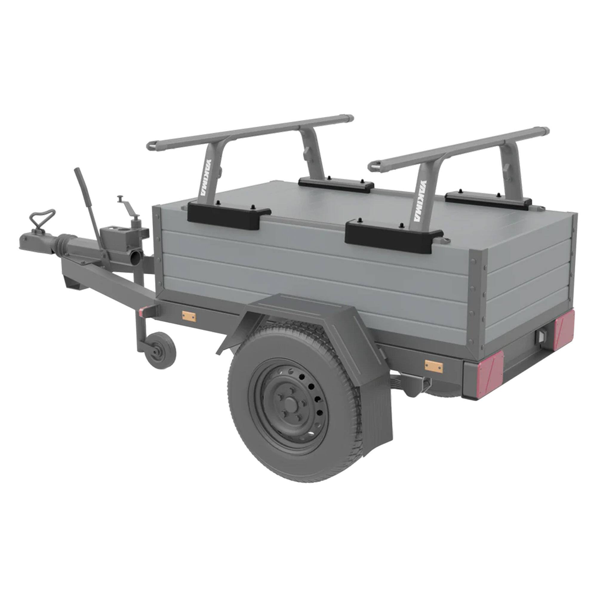 Alt View 1. Yakima - YAKIMA Truck Bed Track HD Kit for OverHaul HD and OutPost HD (Set of 2), Black - Black.