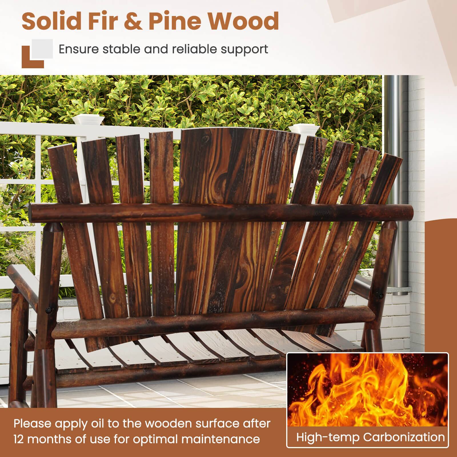 Solid Fir & Pine Wood

Ensure stable and reliable support

Please apply oil to the wooden surface after 12 months of use for optimal maintenance

High-temp Carbonization
