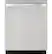 Front. GE - 24" Top Control Built-In Stainless Steel Tub Dishwasher with Hidden Electric Controls and 51 dBA - Stainless steel.