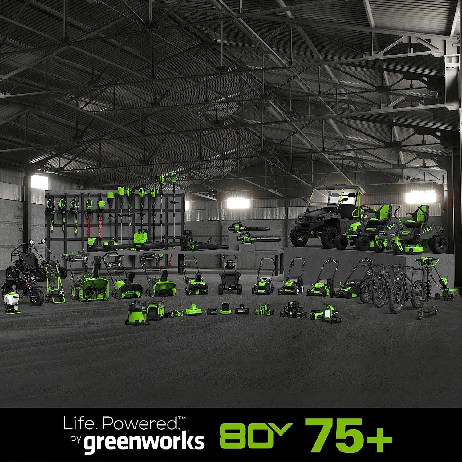 Life. Powered™  
by greenworks  
80V 75+
