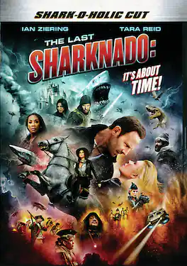 The Last Sharknado: It's About Time (MOD) (DVD Movie)