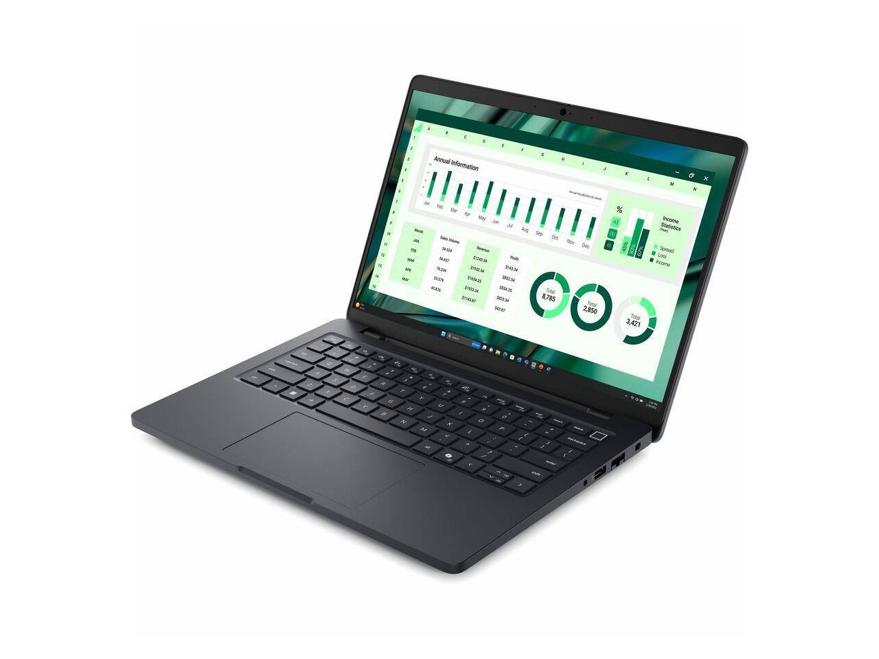 Annual Information

- Total Sales: $8,785
- Total Income: $3,421
- Total Expenses: $2,850

Income Statistics
- Spent: $2,850
- Saved: $3,421