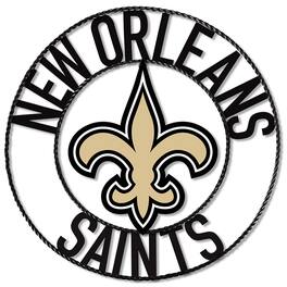 Imperial - New Orleans Saints 24'' Wrought Iron Wall Art - Multicolor