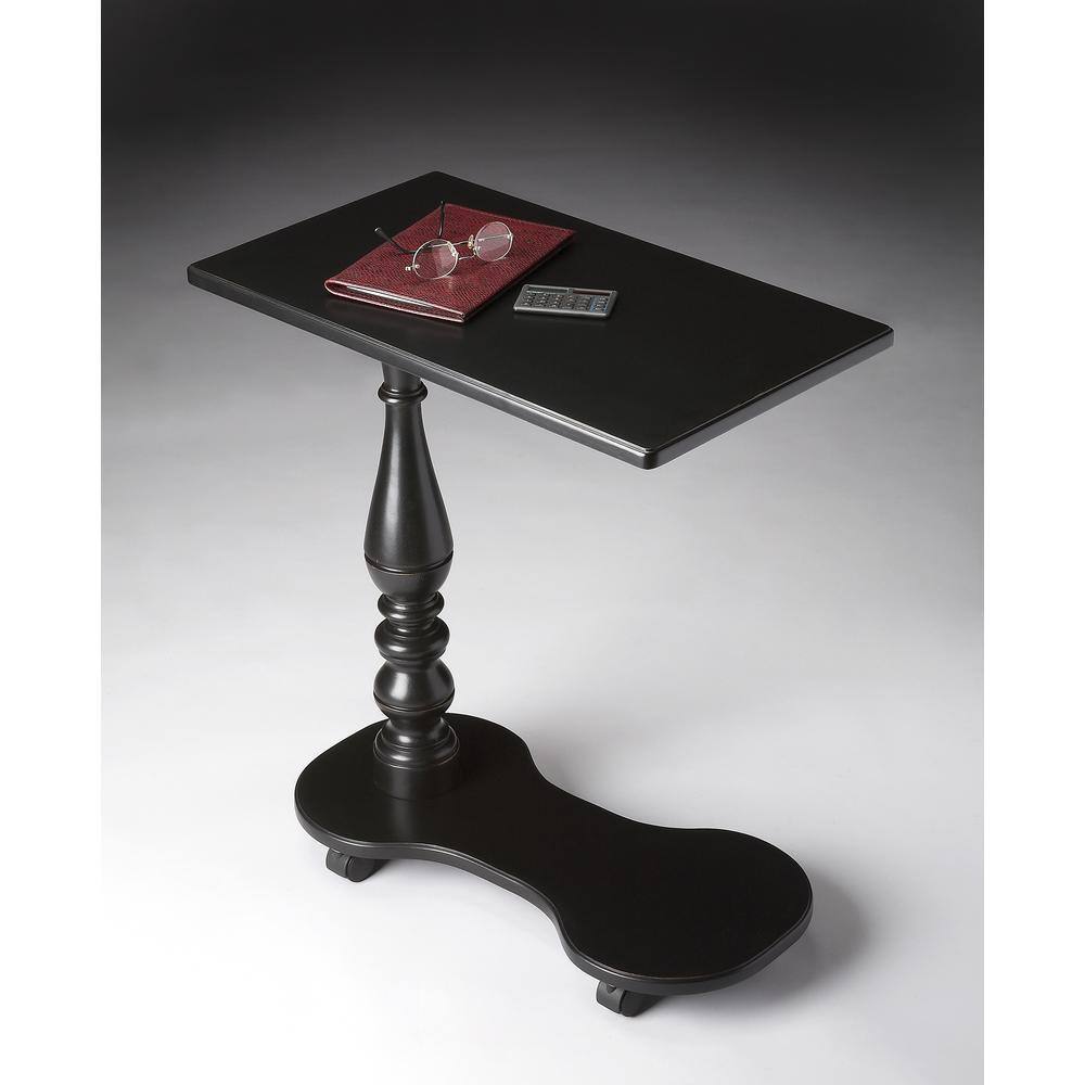 Left. Butler Specialty - Mabry Mobile Tray Table - Black.