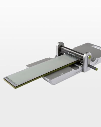 Angle. AccuQuilt - Baby Cutting Mat; 6-Inch-By-24-Inch - Gray.