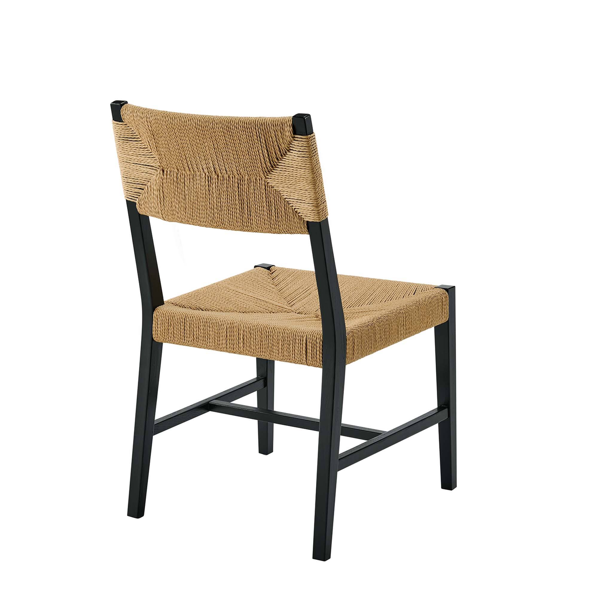 Alt View 2. Modway - Bodie Wood Dining Chair by Modway - White.