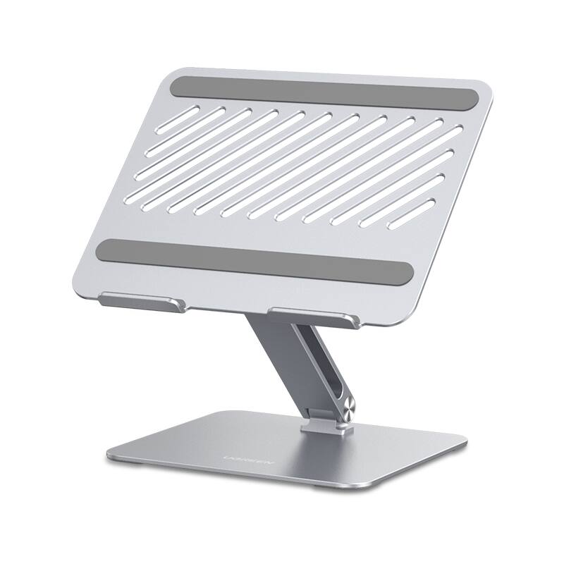 UGREEN - Aluminum Foldable Laptop Stand - Silver