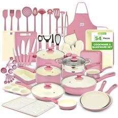 nutrichef 54 Pieces COOKWARE & BAKEWARE SET