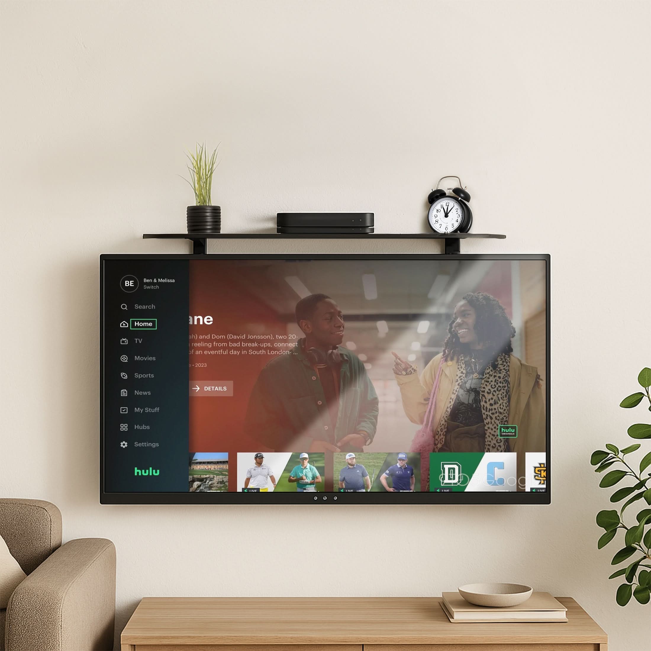 * H I  A : 1 BE Bam 4 Melissa Switch Search Home ne TV Movies de and Dum (David Jonsson), two 20 reeling from bad break-up connec a an eventful day in South London 200 Sports News DETAILS My Suff Hubs hul Settings hulu  TRek : D C 1