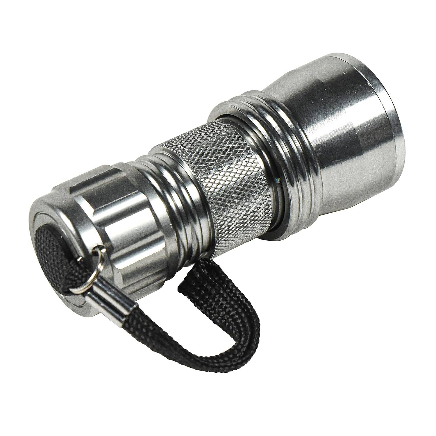Alt View 5. HQRP - HQRP Professional 21 LED Flashlight - Blacklight for Detecting Uranium, Depression, Vaseline Glass.