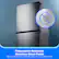 Midea Fingerprint-Resistant Stainless-Steel Finish Resists fingerprints and smudges for a spotless look.
