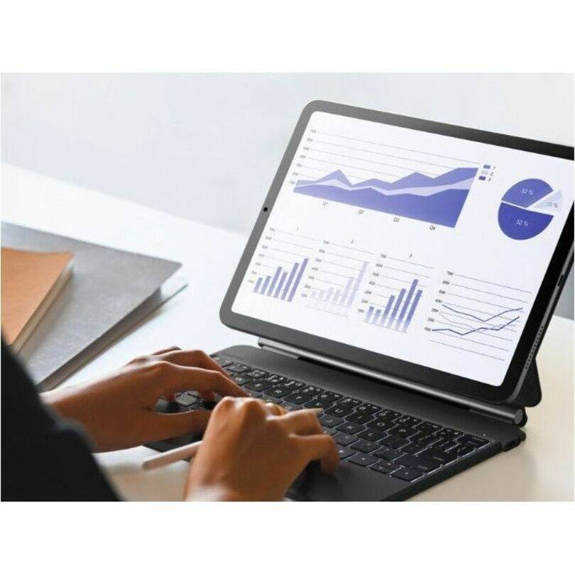 Alt View 1. Belkin - Belkin Connect Keyboard/Cover Case (Folio) for 11" Apple iPad Pro 11 (2024) Tablet - Anti-slip Interior, Scratch - Unknown.