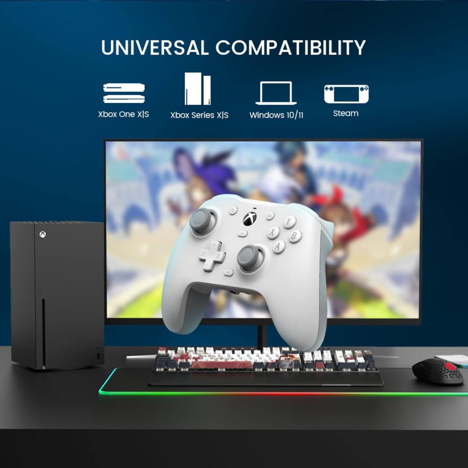 UNIVERSAL COMPATIBILITY

Xbox One X|S  
Xbox Series X|S  
Windows 10/11  
Steam