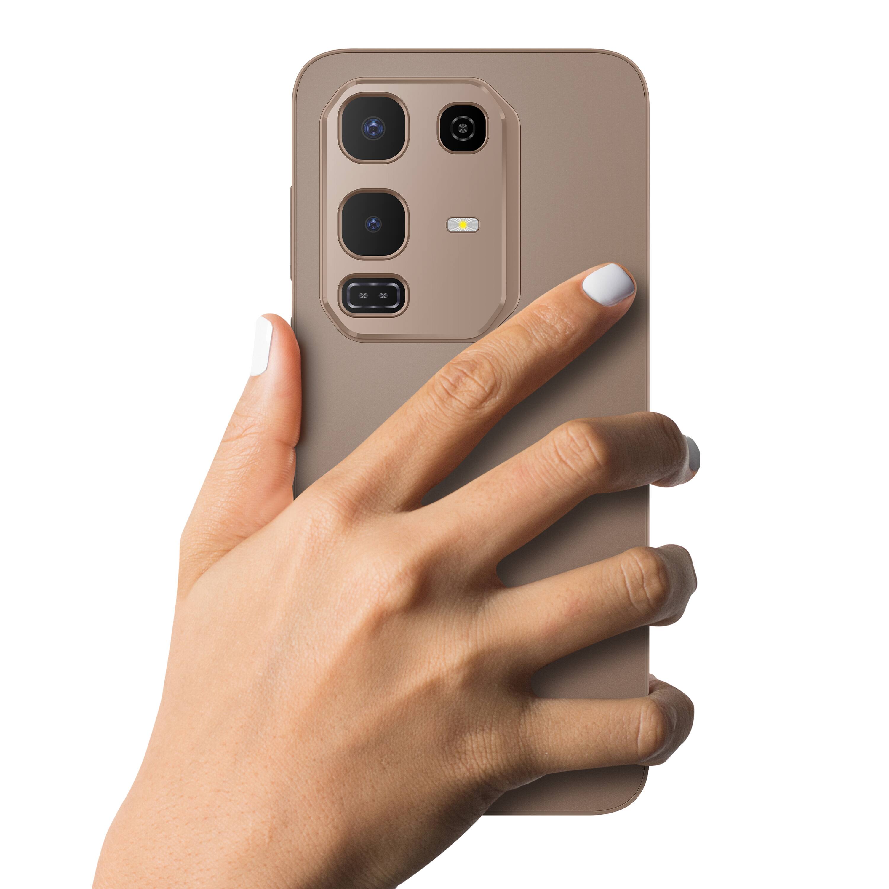 Alt View 3. BLU - BLU G45 128GB (Unlocked) - Rose Gold.