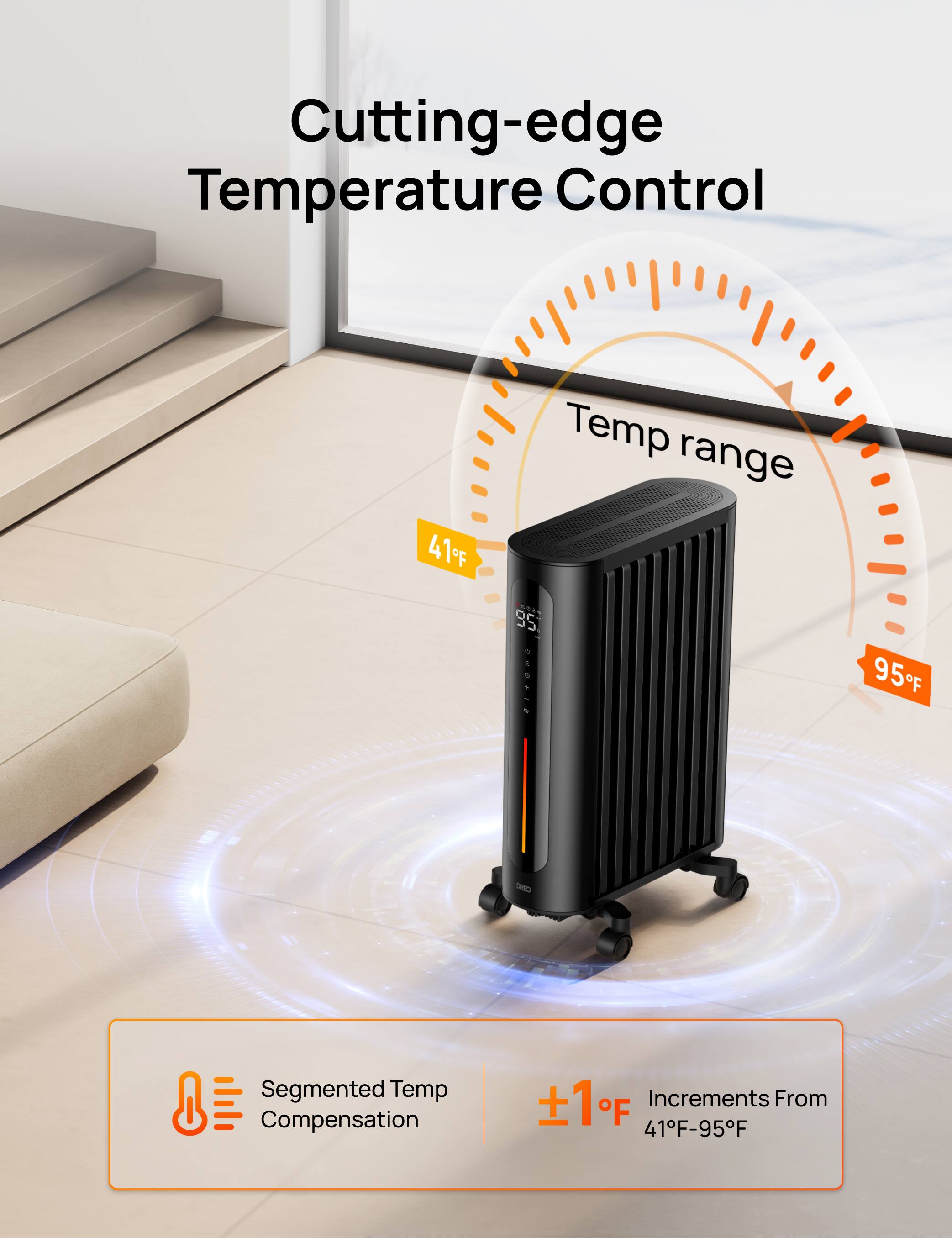 Cutting-edge Temperature Control

41°F
Temp range
QCT CC
95°F
CAN
Segmented Temp Compensation
±1°F Increments From 41°F-95°F