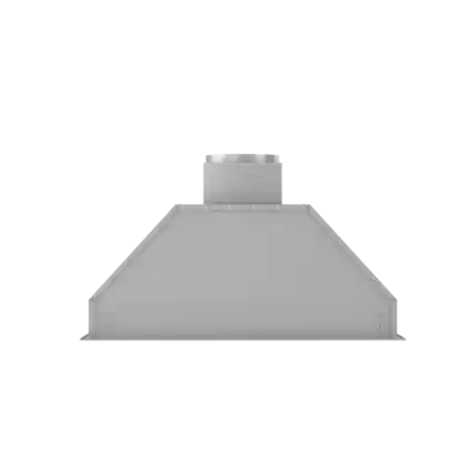 Front. ZLINE - 34 in. Ducted Wall Mount Range Hood Insert in Stainless Steel (695-34) - Brushed Stainless Steel.