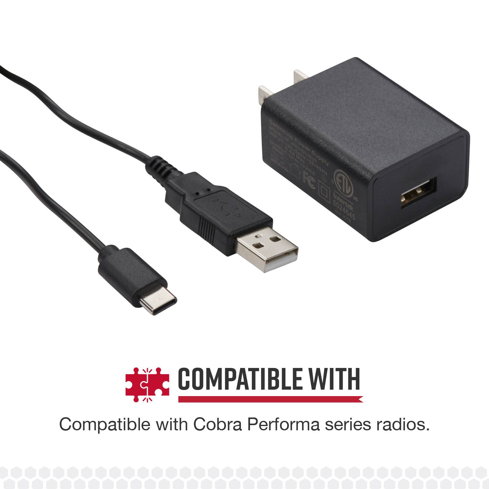 Compatible with Cobra Performa series radios.